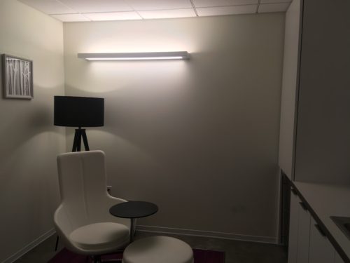 The wellness room provides the opportunity to have a quiet moment, to nurse or to take a nap.